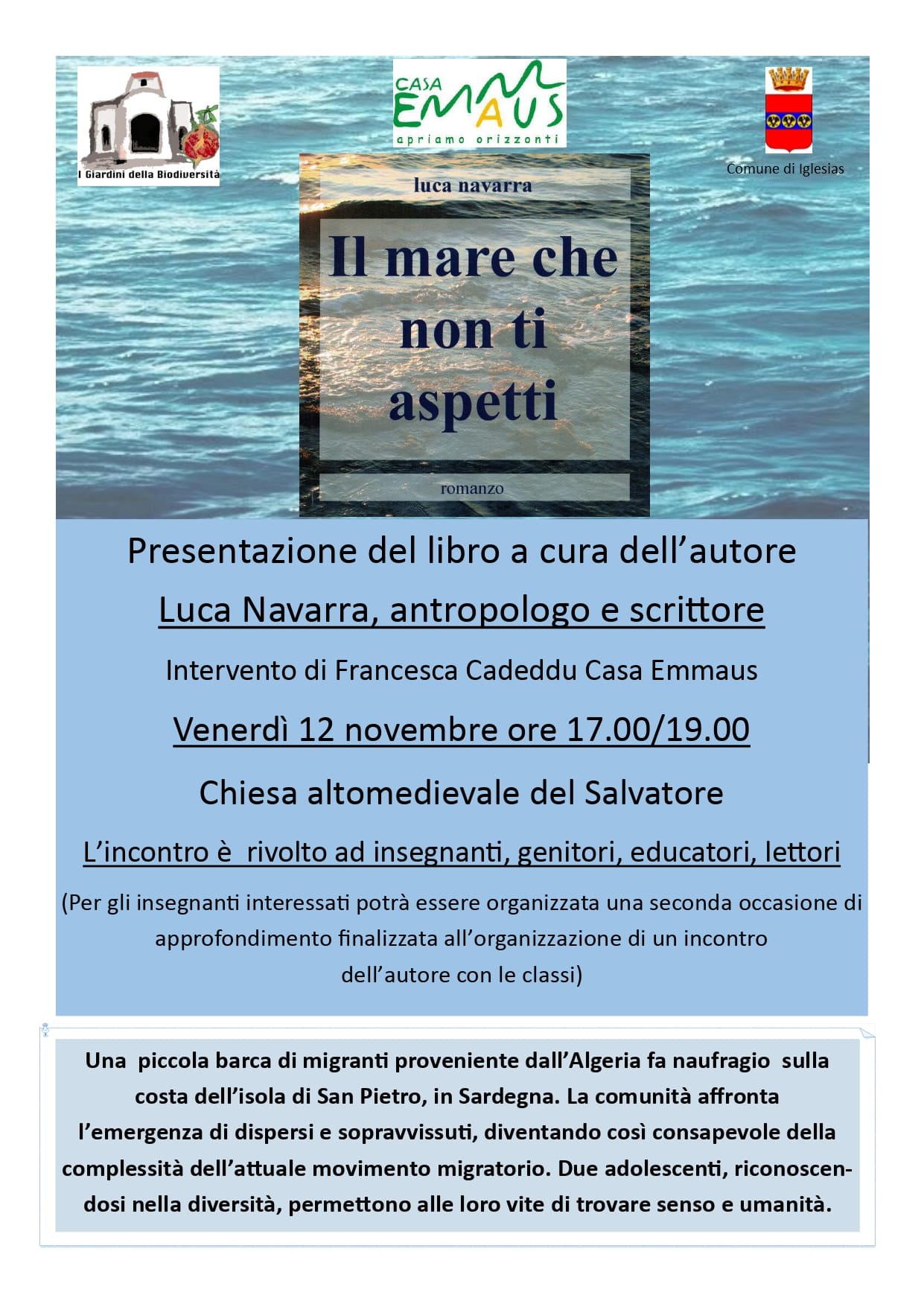 presentazione del libro Il mare che non ti aspetti page 0001 2